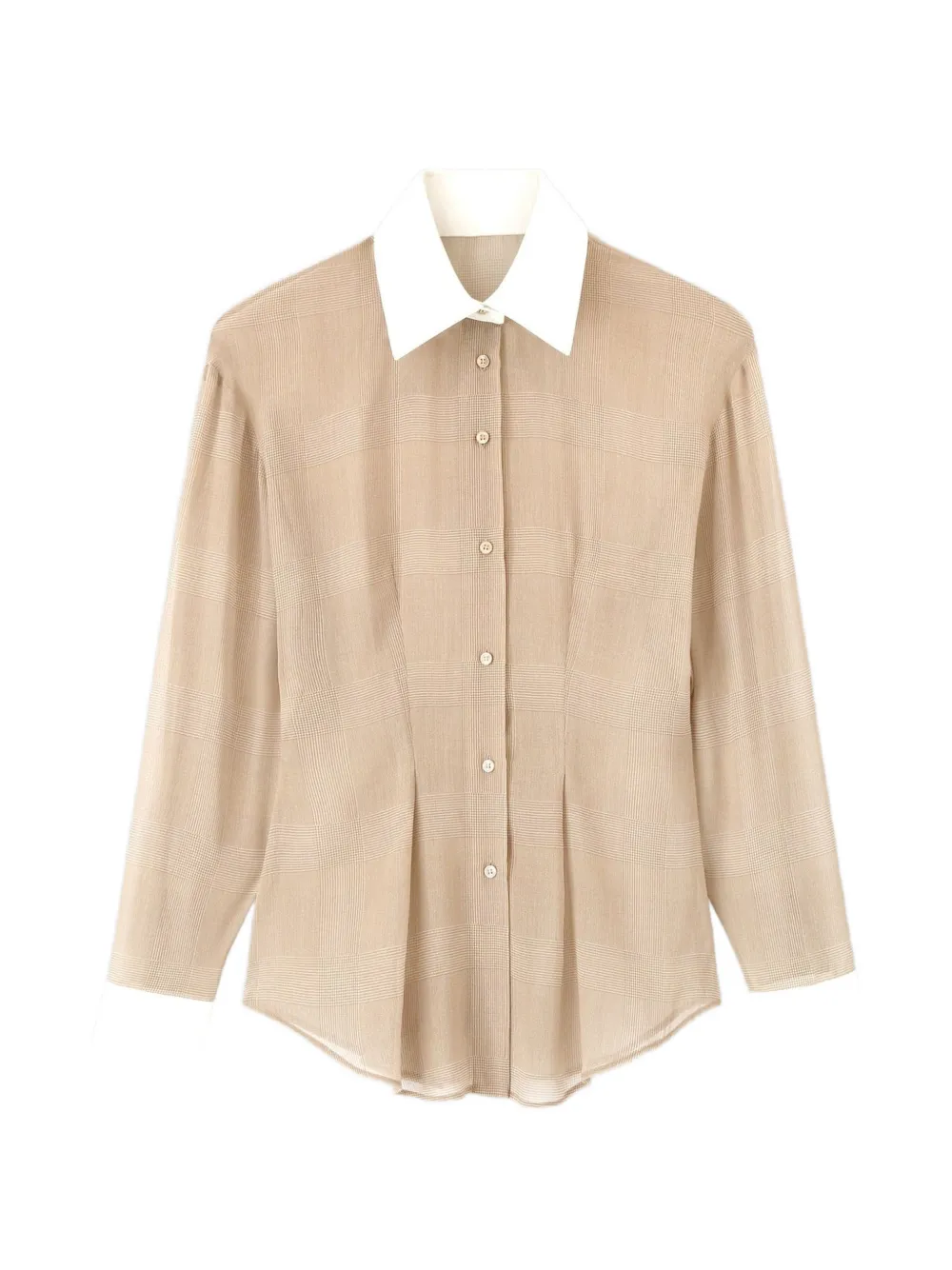 Ermanno Scervino check-pattern shirt - Toni neutri