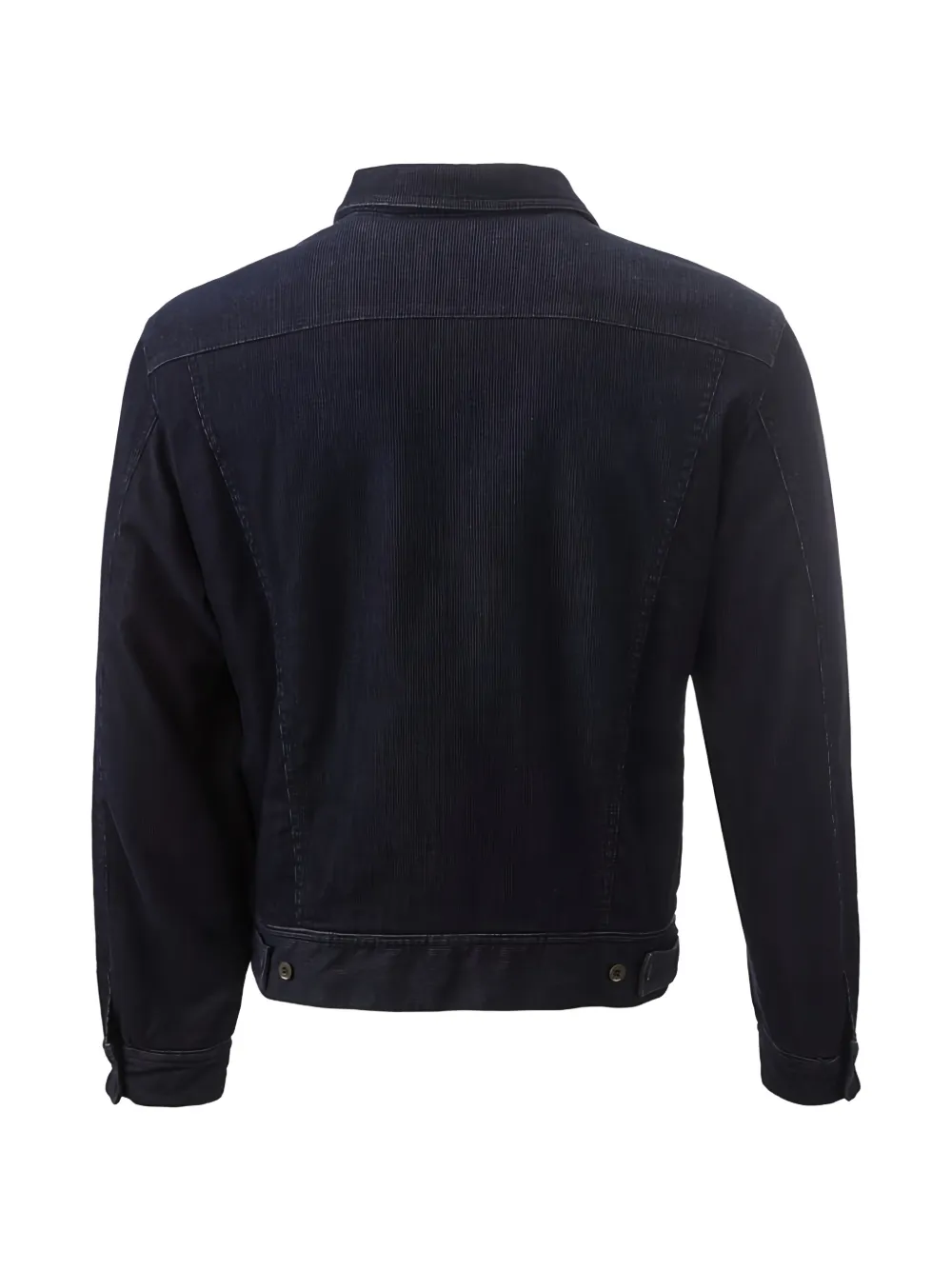 Lardini Ribfluwelen jack Blauw