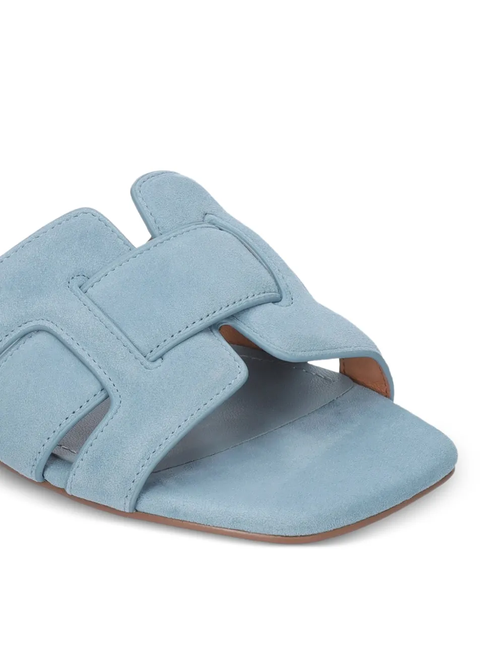 Bibi Lou Holly square-toe sandals Blauw
