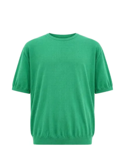 Malo fine-knit short-sleeve T-shirt