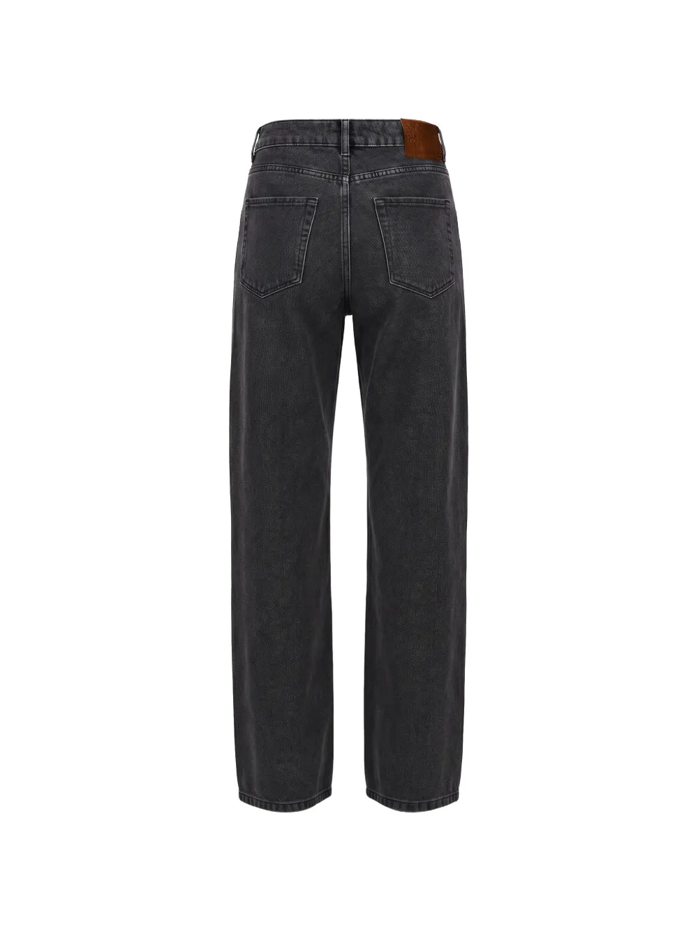  Benetton Vaqueros Anchos Con Apliques - Gris 