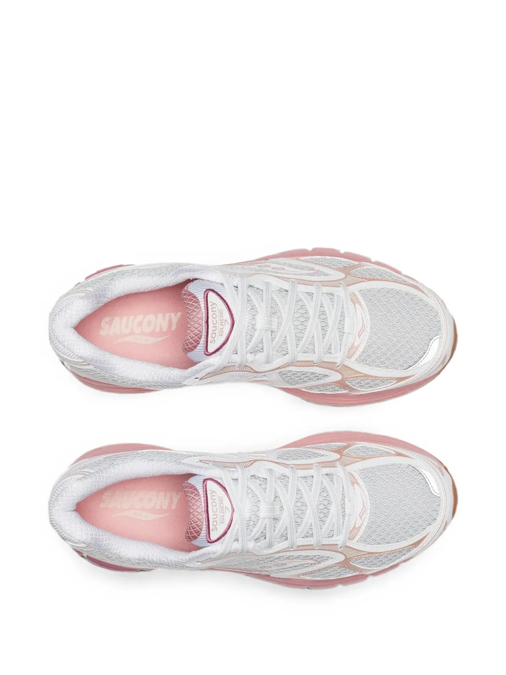 Saucony Progrid Guide 7 mesh-panel sneakers Wit