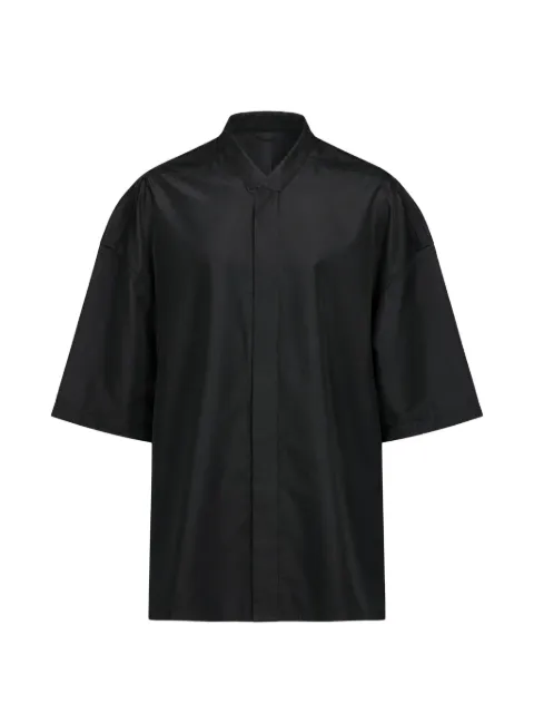 Rick Owens SS Jumbo Faun webbing-strap short-sleeve shirt