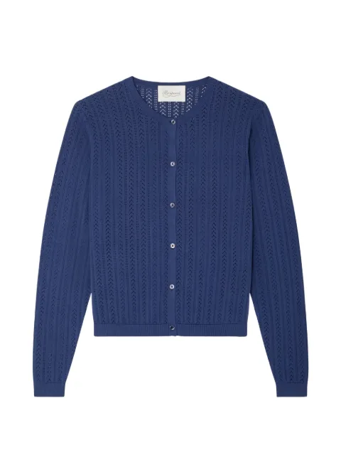 Bonpoint pointelle-knit cardigan