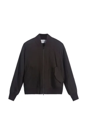 Auralee ジップアップ ボンバージャケット | グリーン | FARFETCH JP