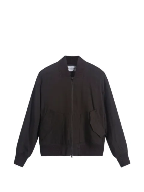 Roberto Collina zip-up bomber jacket