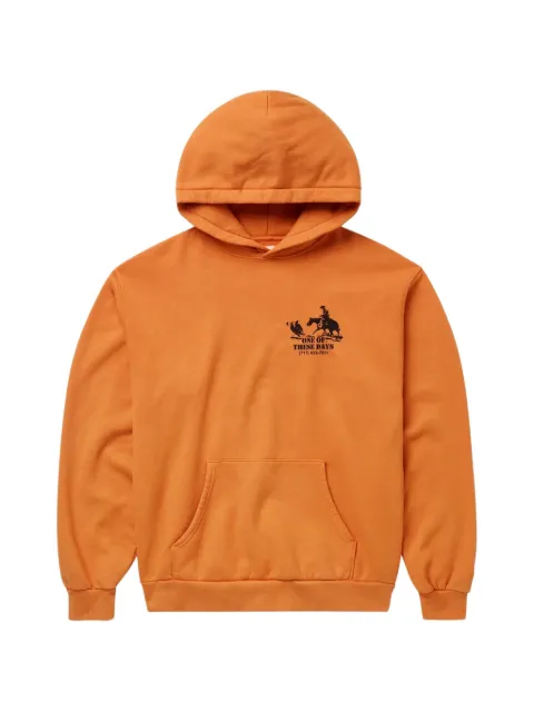 One Of These Days Round Up graphic-print hoodie
