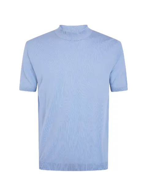 Roberto Collina fine-knit mock-neck T-shirt
