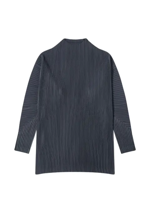 Homme Plissé Issey Miyake plissé-effect long-sleeve T-shirt