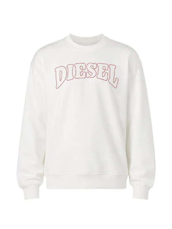 Diesel ロゴ スウェットシャツ | ホワイト | FARFETCH JP