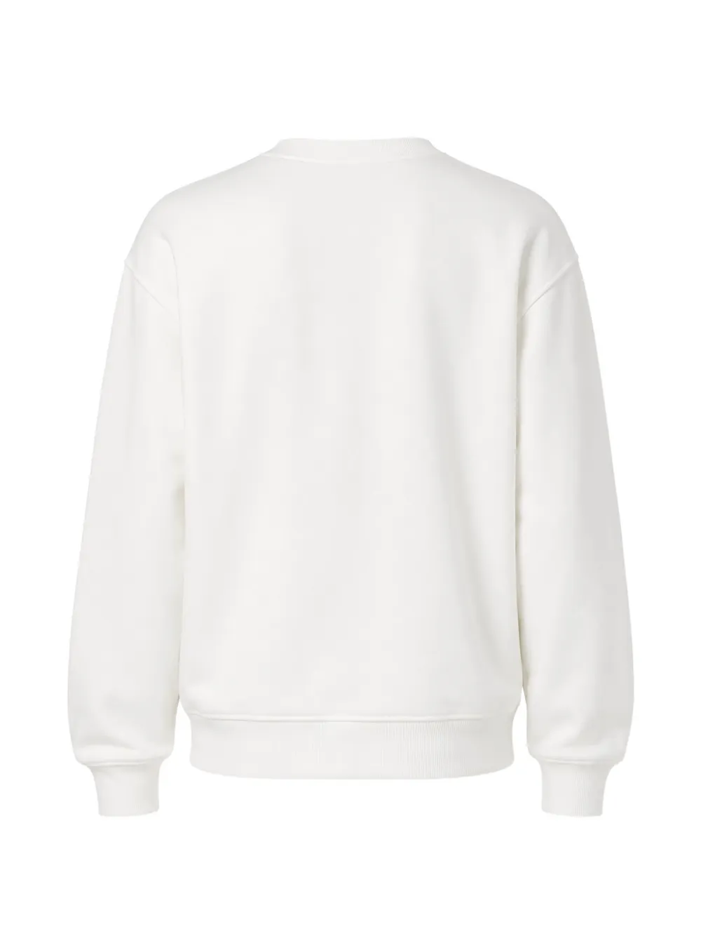 Diesel Sweater met geborduurd logo Wit