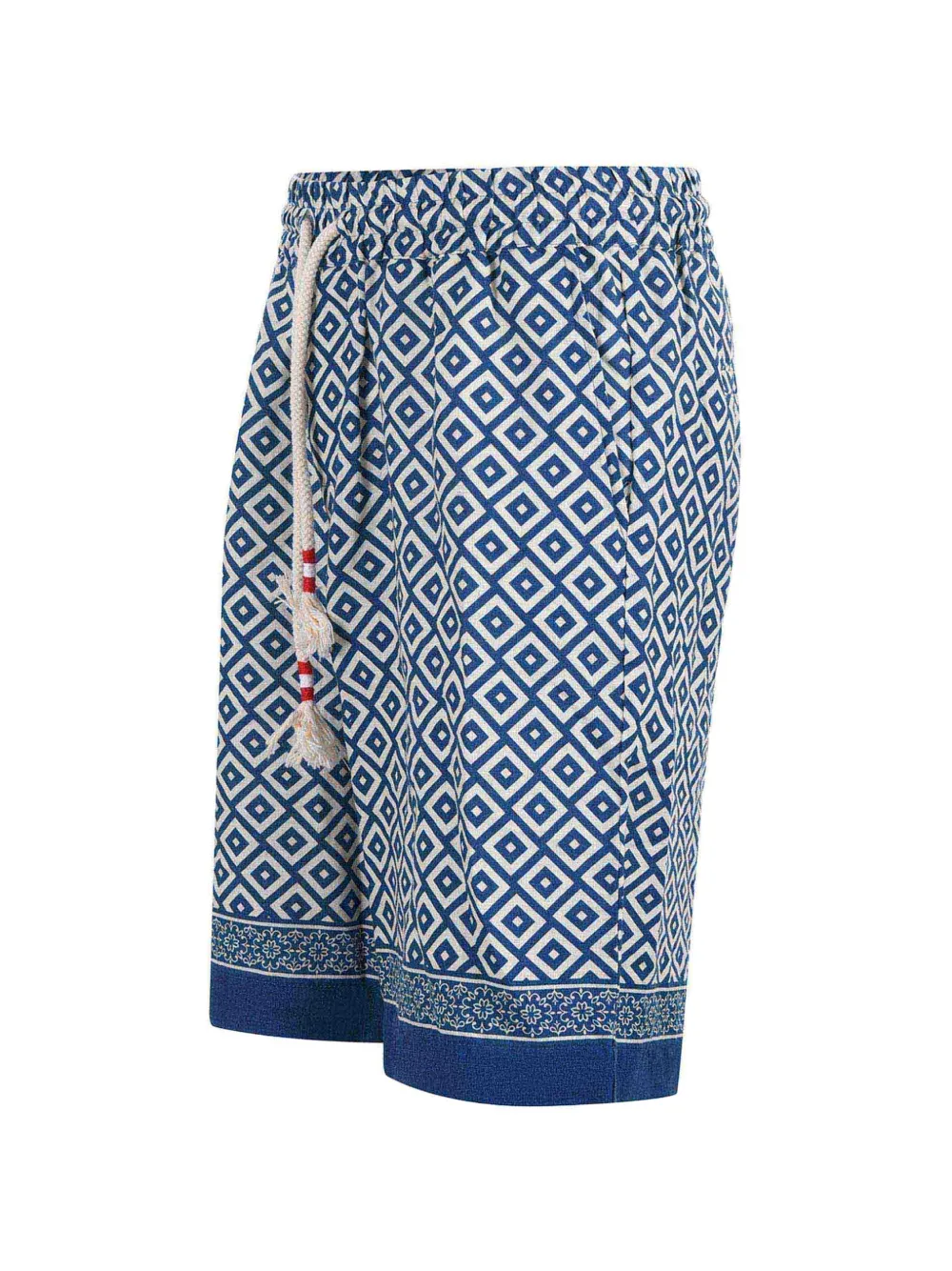 MC2 Saint Barth Zwembroek met geometrische print Blauw