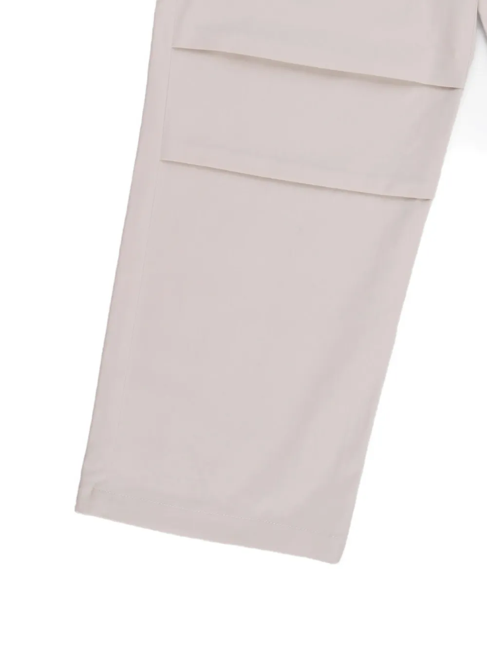 Emporio Armani Kids Broek met logopatch Beige