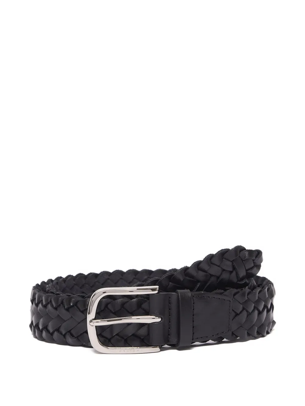 Orciani braided leather belt - Nero