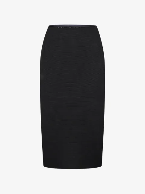 FROLOV front-slit pencil midi skirt