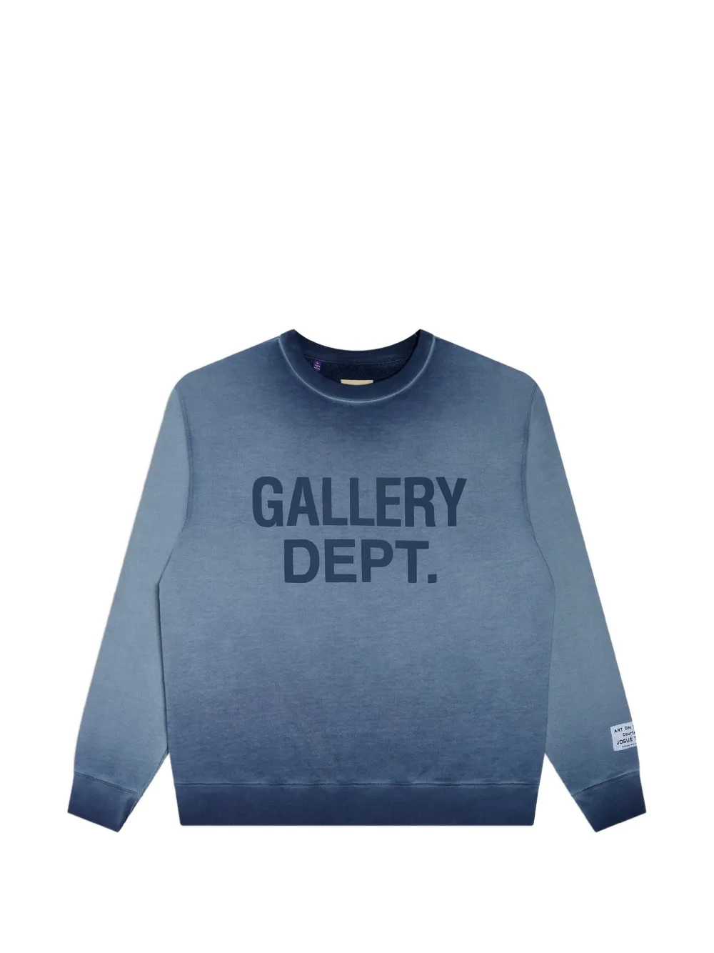 GALLERY DEPT. logo-print sweatshirt - Blau