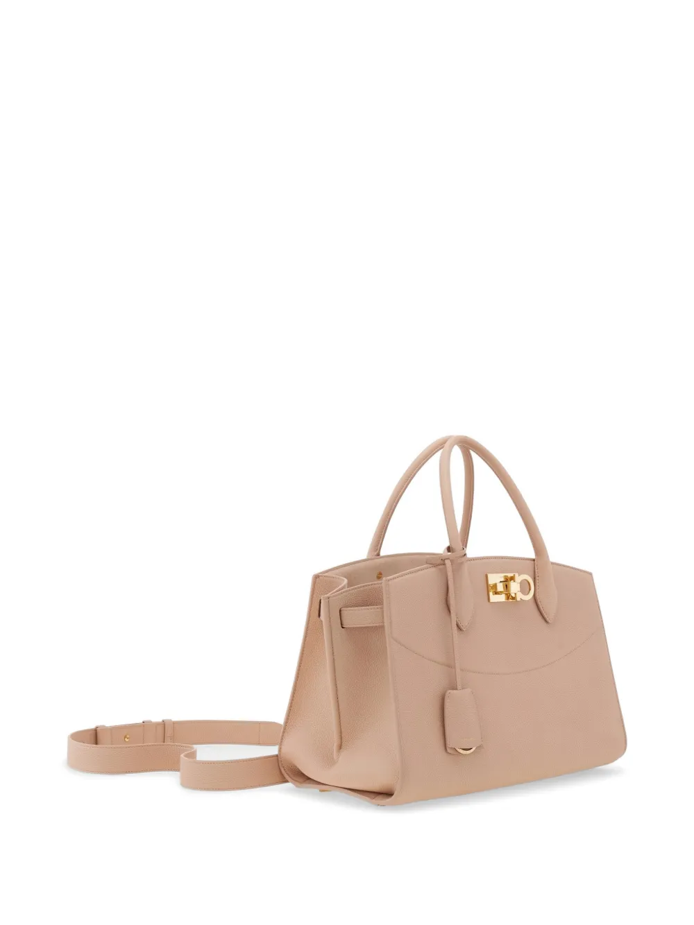 Ferragamo L Studio Soft shopper Beige