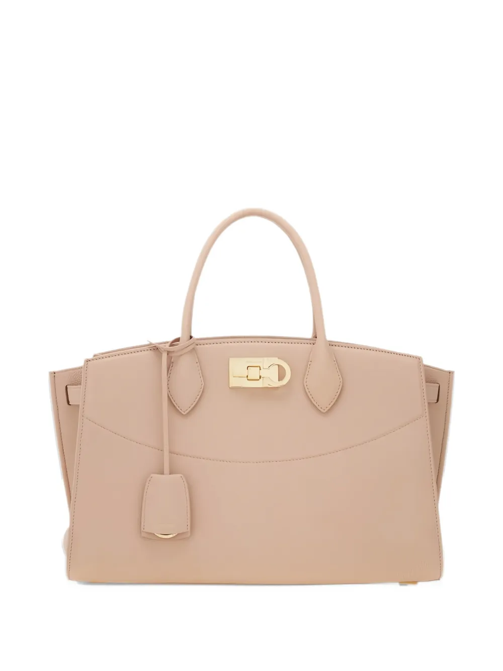 Ferragamo L Studio Soft shopper Beige