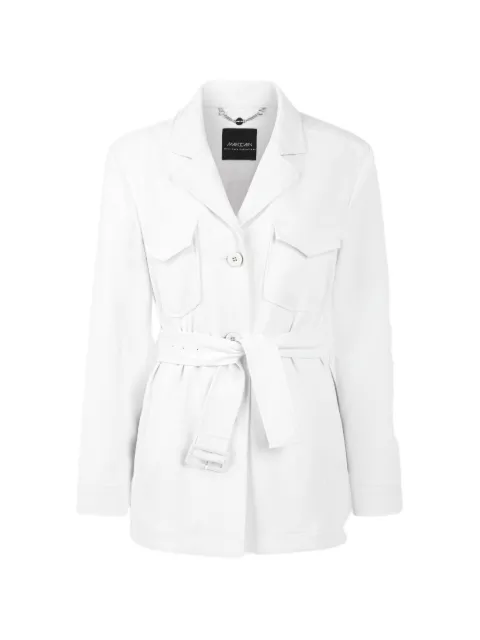 MARCCAIN Caban belted cargo-pocket jacket