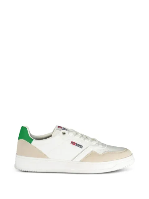 NORWAY 1963 panelled perforated-toe sneakers