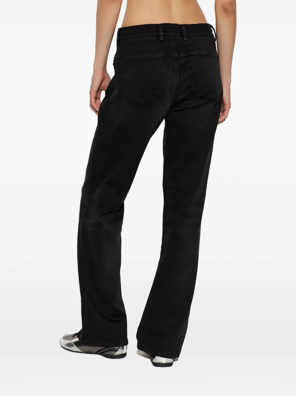 Diesel Meel Jogg jeans met trekkoord Zwart