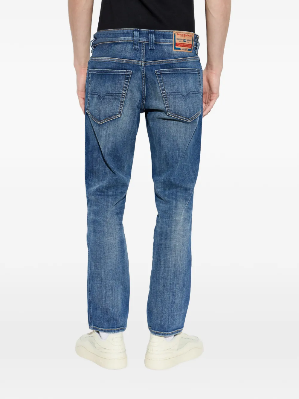 Diesel 1993 D-Vyl gerafelde jeans Blauw