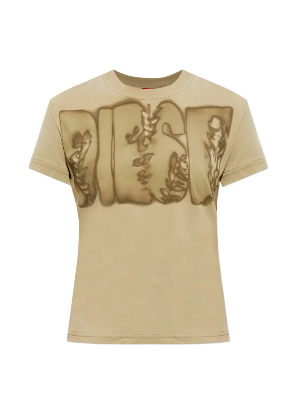 Diesel T-ILA-AA3 logo-print cotton T-shirt - Toni neutri