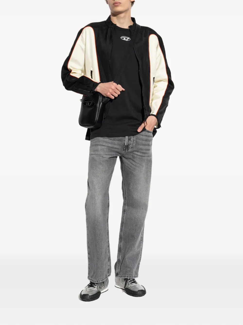 Diesel 1980 D-Eeper jeans met vervaagd effect Grijs