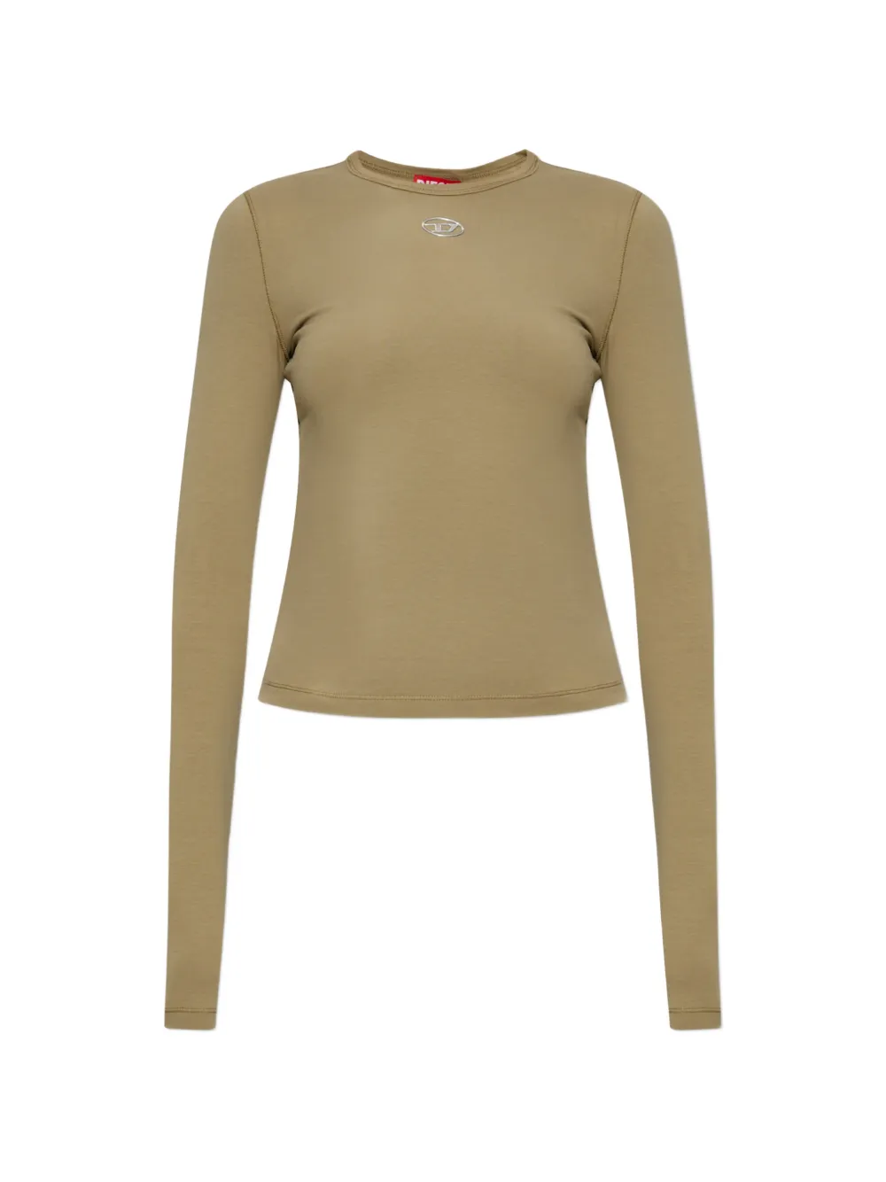 Diesel Oval D long-sleeve T-shirt - Verde