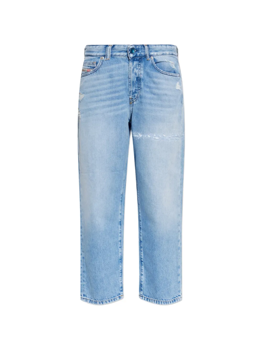 Diesel Jeans D-Went con effetto vissuto 1981 - Blu