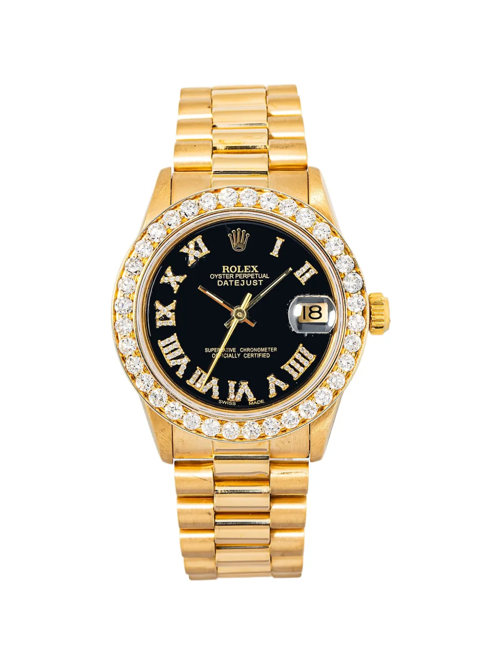 Rolex Datejust diamond 31mm watch - Nero