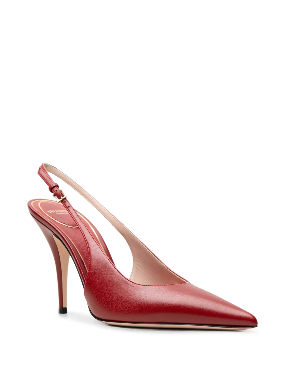 Valentino Garavani pointed-toe pumps Rood