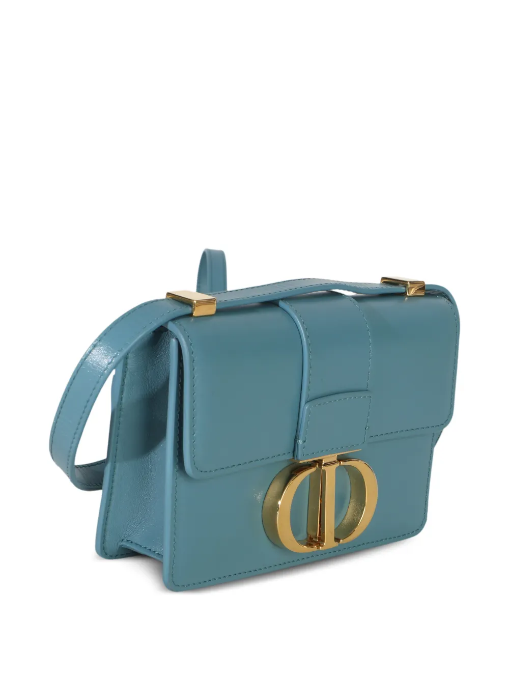 Christian Dior Pre-Owned 2023 30 Montaigne mini-crossbodytas Blauw