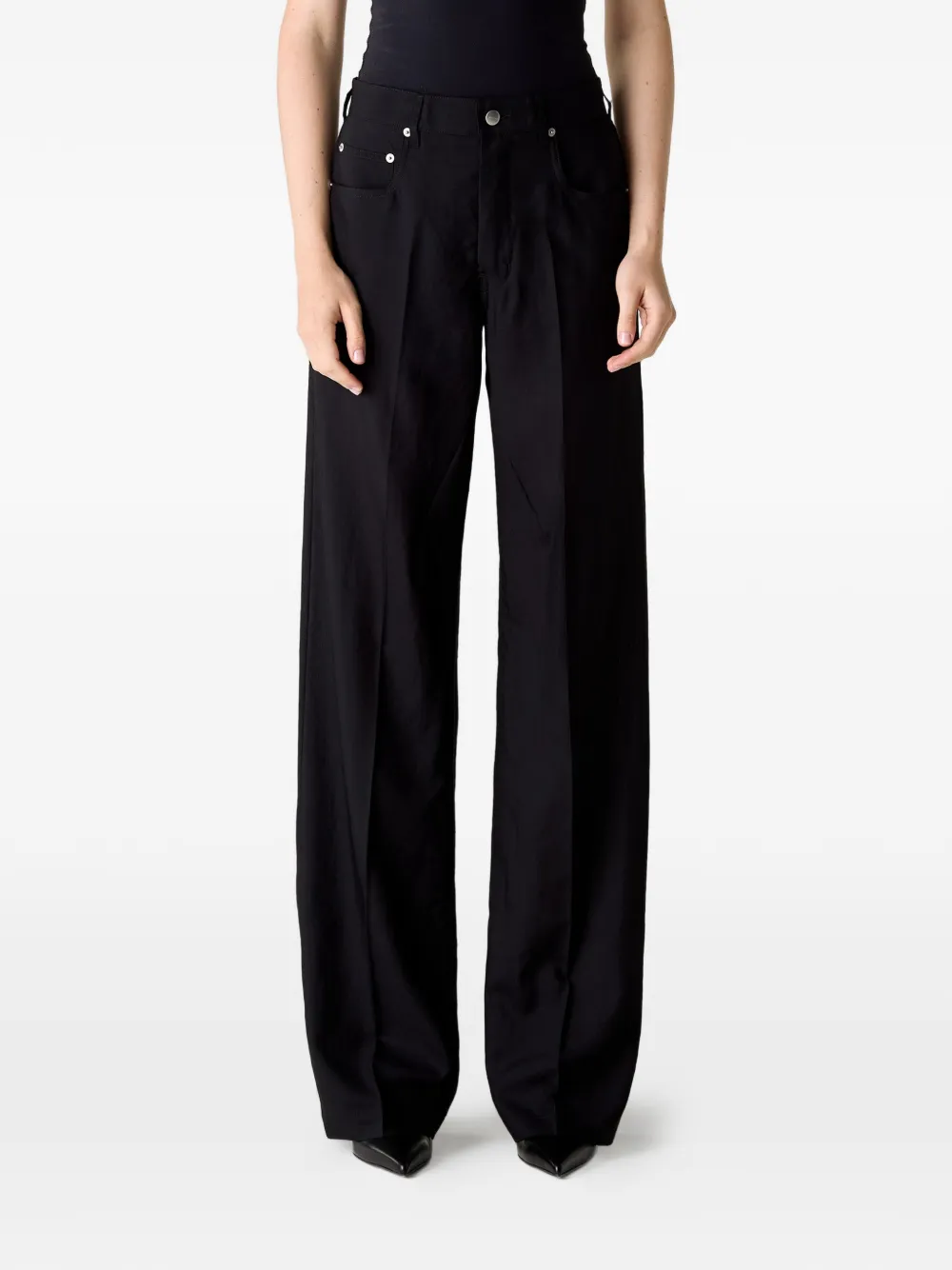 Rick Owens Geth wide-leg jeans - Schwarz