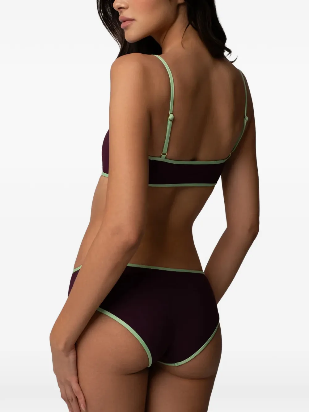Kiki de Montparnasse Hipster contrasterende bikinislip Paars
