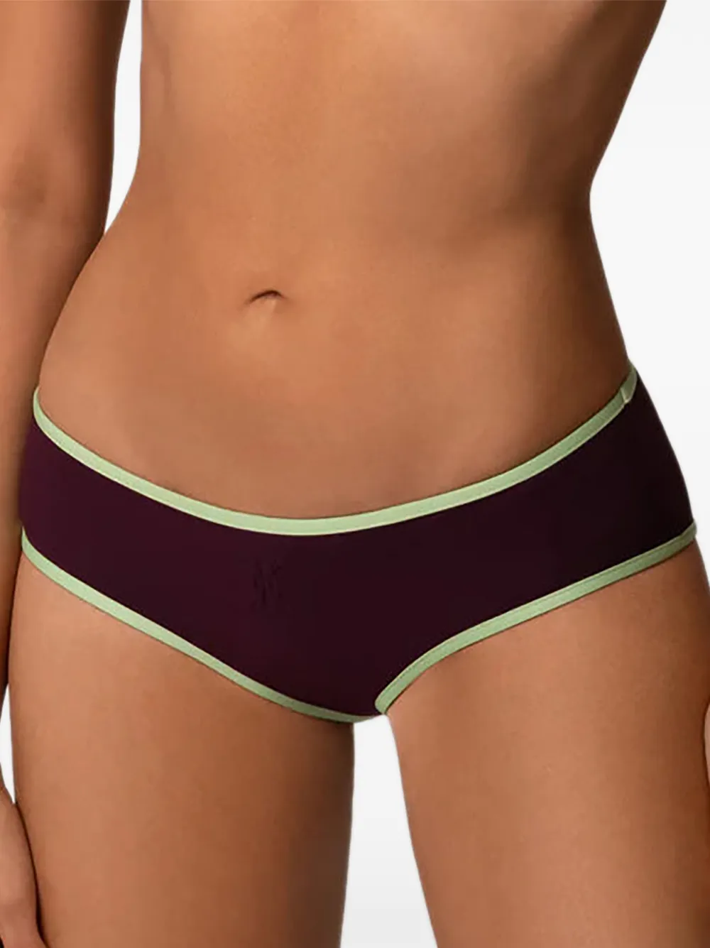 Kiki de Montparnasse Contraste Straight bikini - Viola