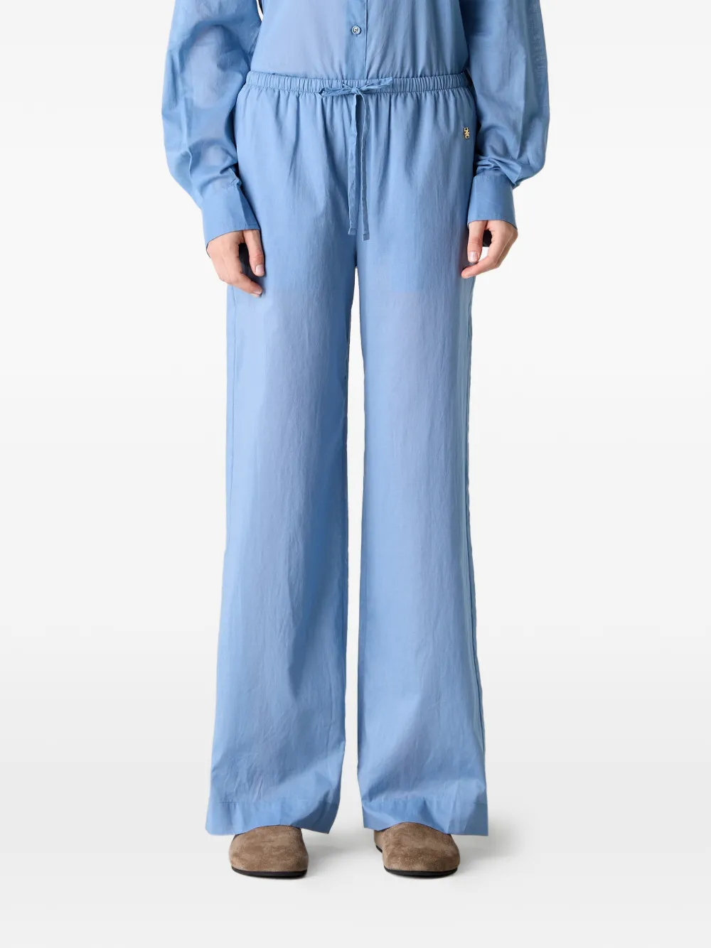 ETERNE Brody drawstring trousers - Blu