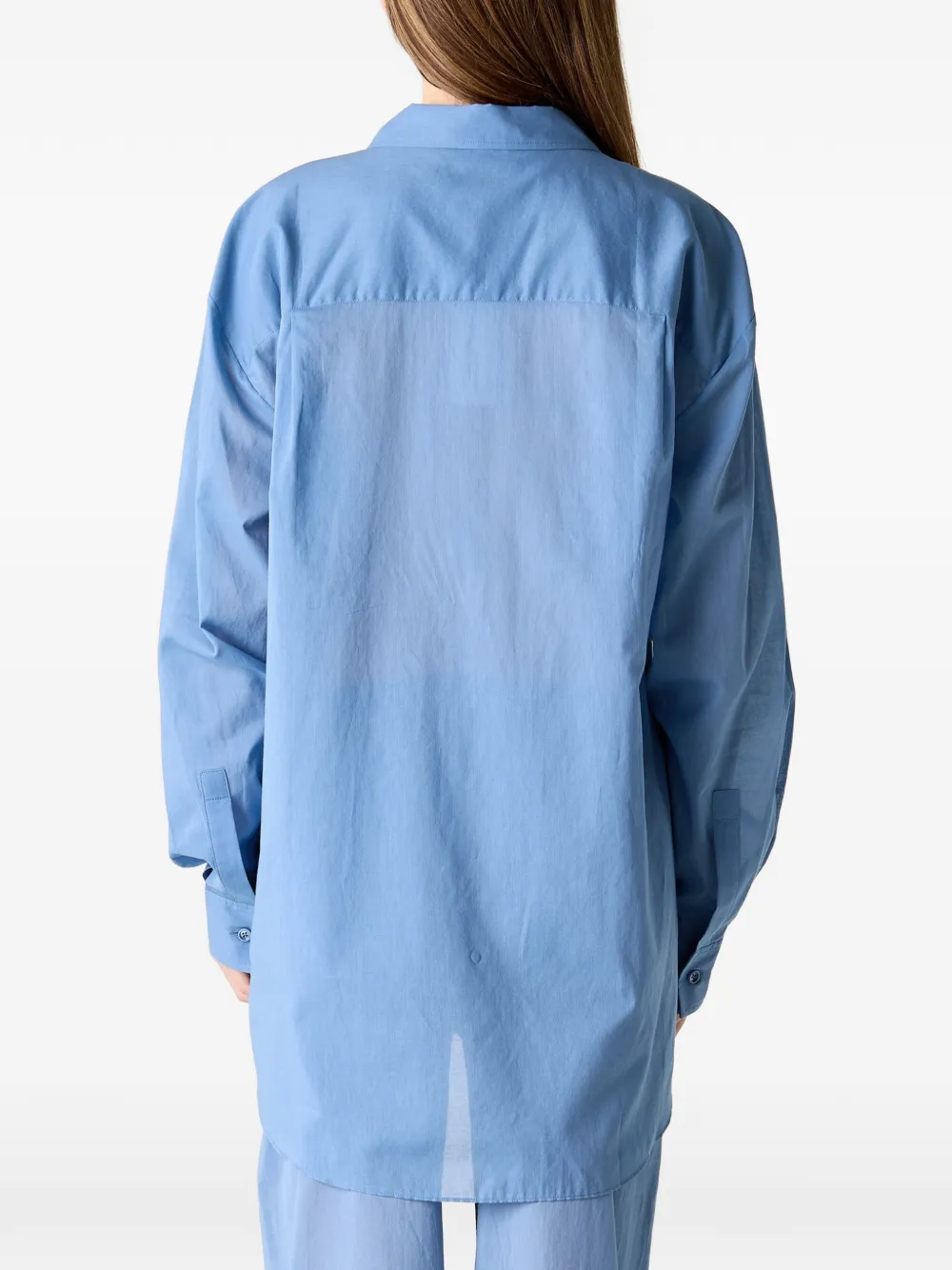  Eterne Camisa Lucien Con Botones - Azul 