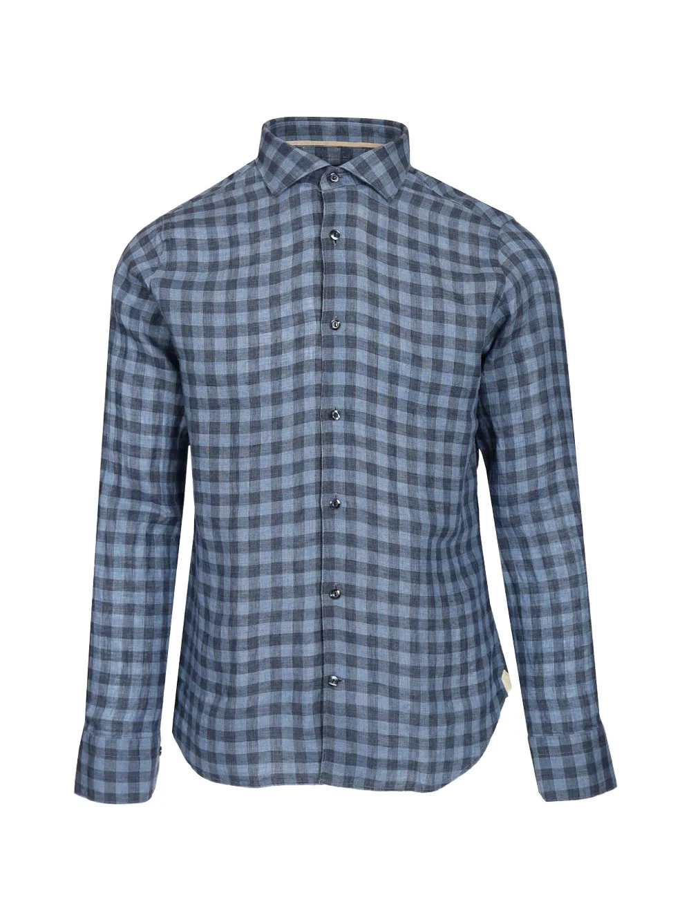 Al Duca D’Aosta 1902 gingham-check lshirt - Blu