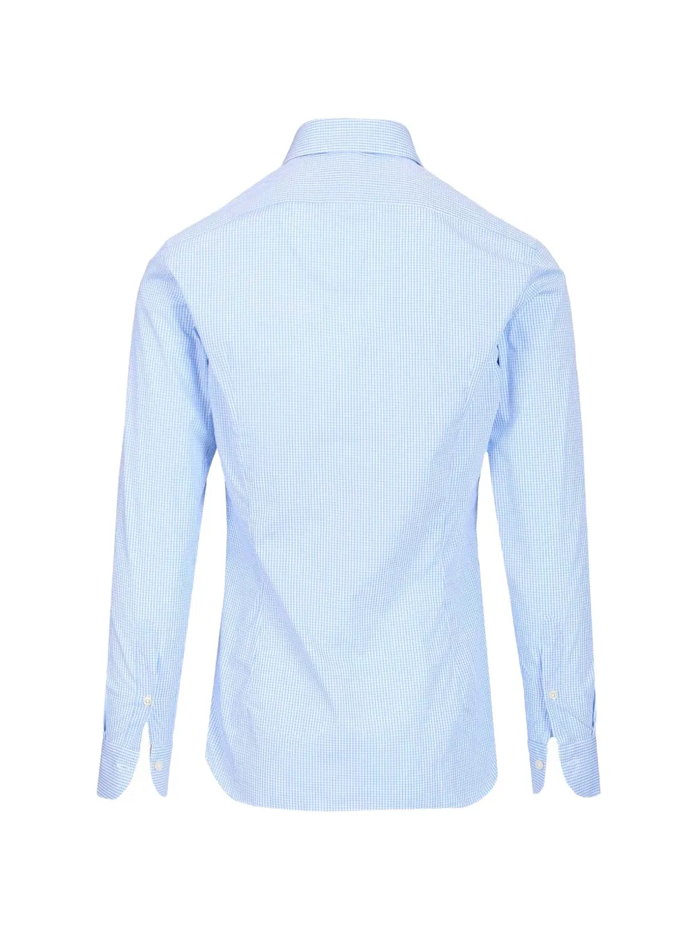 Al Duca D Aosta 1902 Vichy katoenen overhemd Blauw