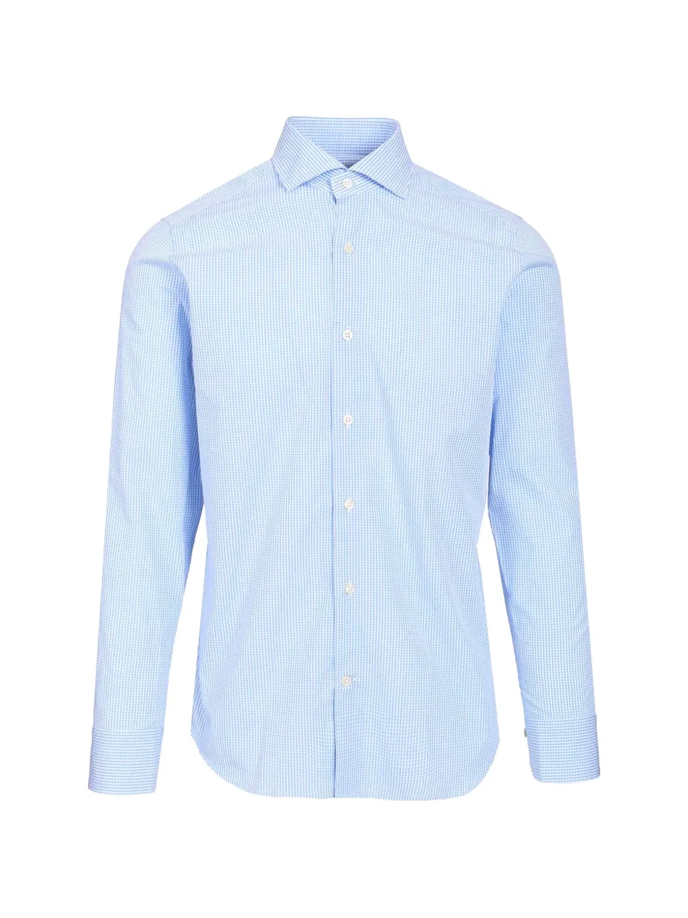 Al Duca D’Aosta 1902 Vichy cotton shirt