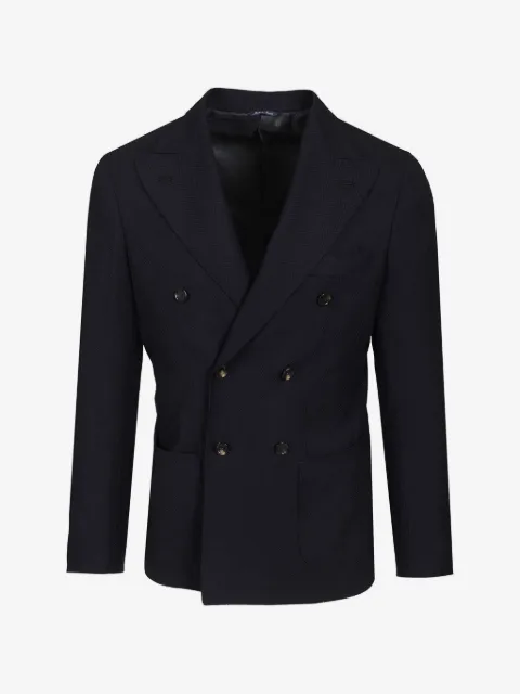 Al Duca D’Aosta 1902 double-breasted blazer