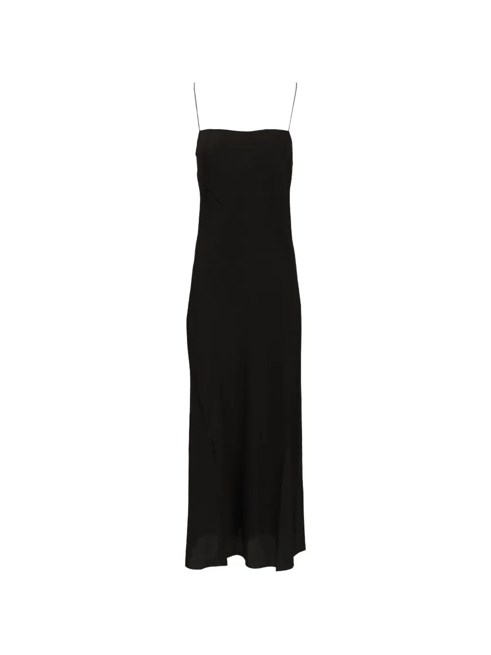 Matteau silk maxi dress - Nero