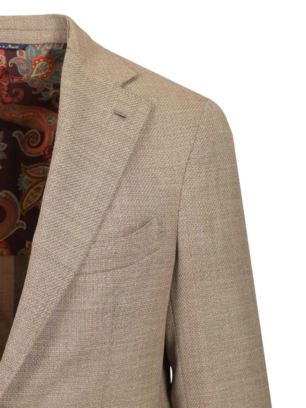 Al Duca D Aosta 1902 Blazer met enkele rij knopen Beige