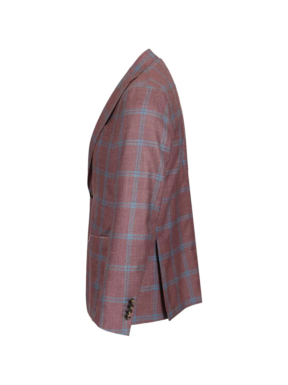 Al Duca D Aosta 1902 Geruite blazer Rood