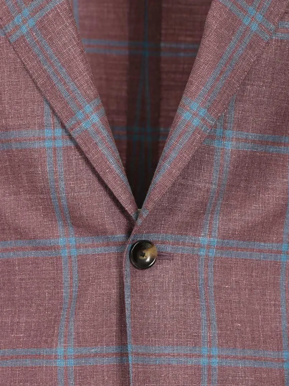 Al Duca D Aosta 1902 Geruite blazer Rood