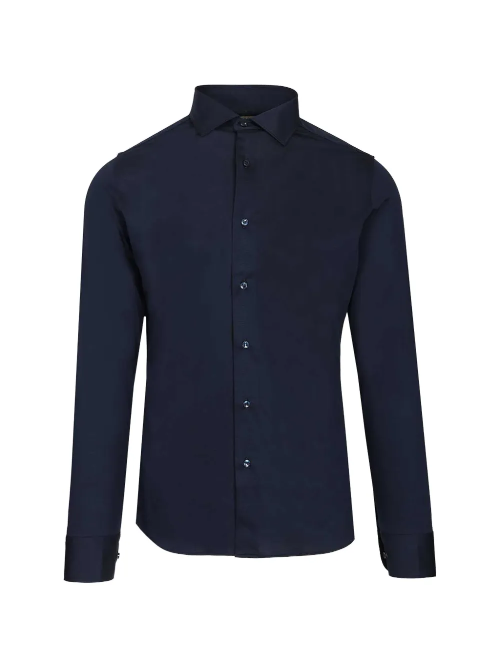 Al Duca D’Aosta 1902 mother-of-pearl button shirt - Blu