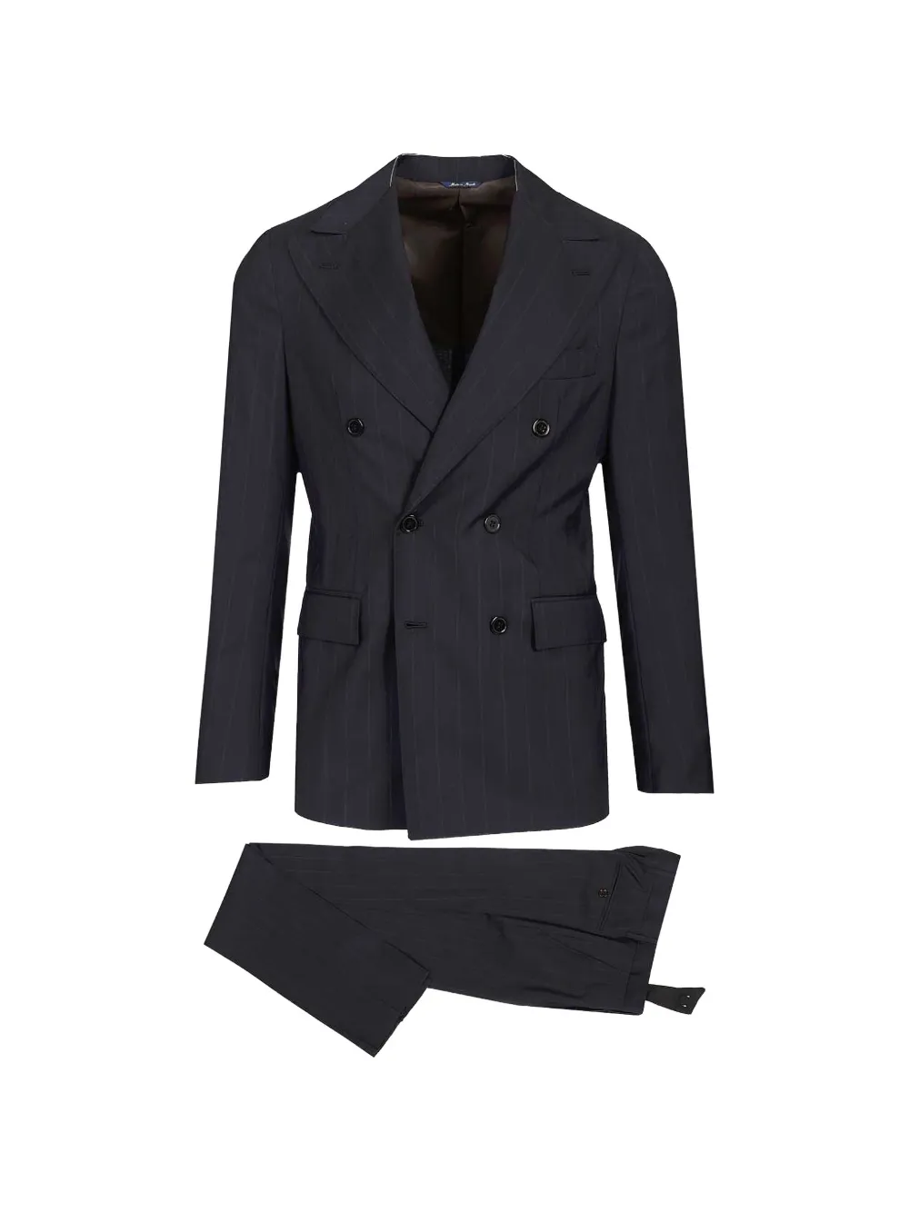 Al Duca D’Aosta 1902 pinstripe double-breasted suit - Blu