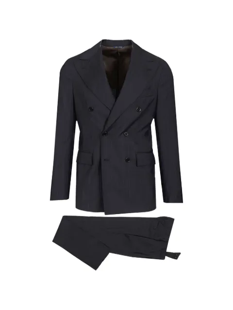Al Duca D’Aosta 1902 pinstripe double-breasted suit