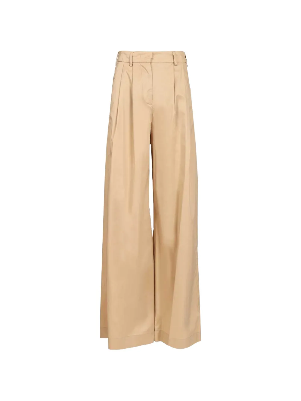 Al Duca D’Aosta 1902 pleated wide-leg trousers - Toni neutri
